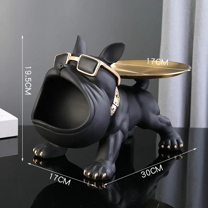 Art Sculpture Figurine Home Puppy Sculpture