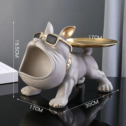 Art Sculpture Figurine Home Puppy Sculpture