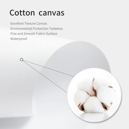 Retro Abstract Nourishing Soul Classic Wall Art,  Canvas Print Poster, Suitable for Home, Living Room, Room Decoration Painting