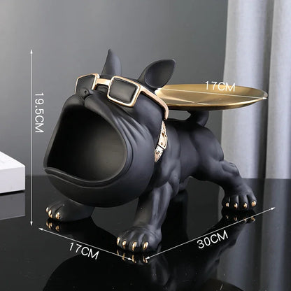 Art Sculpture Figurine Home Puppy Sculpture