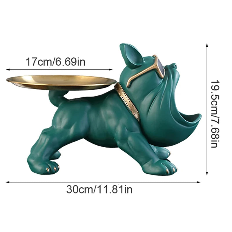 Art Sculpture Figurine Home Puppy Sculpture