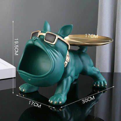 Art Sculpture Figurine Home Puppy Sculpture