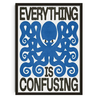 Retro Abstract Nourishing Soul Classic Wall Art,  Canvas Print Poster, Suitable for Home, Living Room, Room Decoration Painting