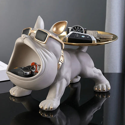 Art Sculpture Figurine Home Puppy Sculpture